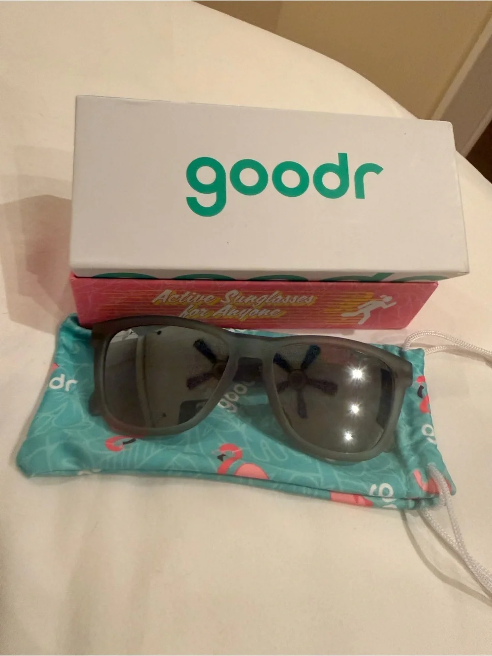 goodr Men's Sunglasses OG GOING TO VALHALLA...WITNESS! in Gray